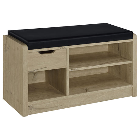 Furniture City Houma - Coaster - Arrington Storage Bench White Oak - 910322