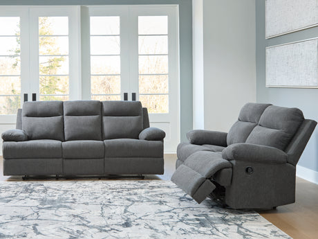 Furniture City Houma - Ashley Furniture - Side-Swipe Reclining Sofa and Loveseat - Reclining Sofa and Loveseat - PC91406U1