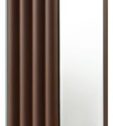 Elena 30-inch Square Tapered Mirrored Table Lamp Brown