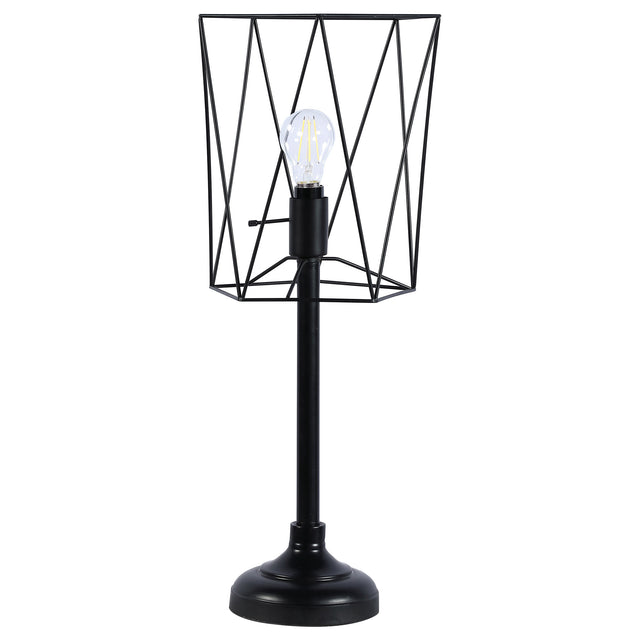 Furniture City Houma - Coaster - Mayfield 26-inch Open Frame Torch Table Lamp Black - 920197