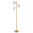 Furniture City Houma - Coaster - Sena 66-inch Spherical Bulb Tree Metal Floor Lamp Gold - 920214