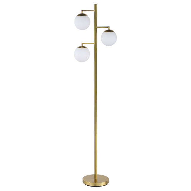 Furniture City Houma - Coaster - Sena 66-inch Spherical Bulb Tree Metal Floor Lamp Gold - 920214