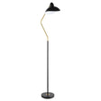 Furniture City Houma - Coaster - Lucien 69-inch Dome Shade Metal Task Floor Lamp Black - 920223