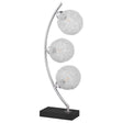 Furniture City Houma - Coaster - Claudia 30-inch Woven Spherical Metal Table Lamp Black - 920233