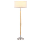 Furniture City Houma - Coaster - Flanary 58-inch Drum Shade Tapered Floor Lamp Natural - 920239