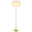 Furniture City Houma - Coaster - Elmira 65-inch Drum Shade Metal Floor Lamp Gold - 920240