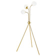Furniture City Houma - Coaster - Miley 66-inch Spherical Bulb Tripod Tree Floor Lamp Gold - 920293