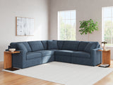 Furniture City Houma - Ashley Furniture - Modmax Sectional - RAF 5-Piece Sectional / Ink - 92101S6