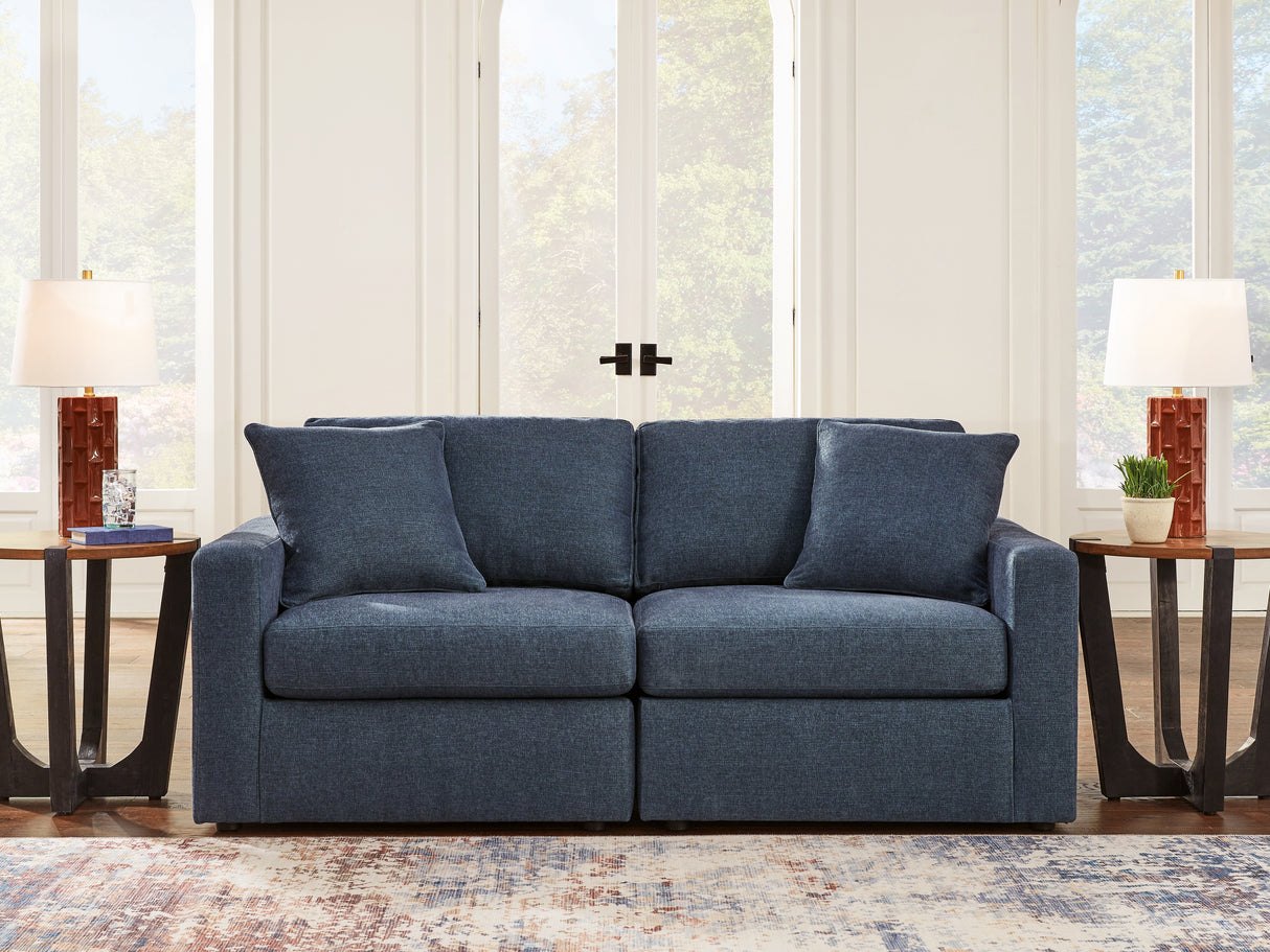 Furniture City Houma - Ashley Furniture - Modmax Sectional - RAF 2-Piece Sectional / Ink - 92101S1