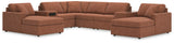 Modmax 8-Piece Sectional with Chaise