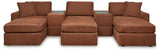 Modmax 5-Piece Sectional and 3 Ottomans
