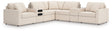 Furniture City Houma - Ashley Furniture - Modmax 7-Piece Balanced Sectional with Audio and Storage Consoles - RAF 7-Piece Balanced Sectional with Audio and Storage Consoles / Oyster - 92103S69