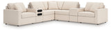 Modmax 7-Piece Balanced Sectional with Audio and Storage Consoles