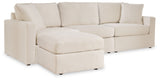 Furniture City Houma - Ashley Furniture - Modmax 3-Piece Sectional and Ottoman - 3-Piece Sectional and Ottoman / Oyster - 92103U4