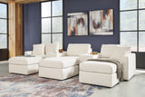 Furniture City Houma - Ashley Furniture - Modmax 5-Piece Sectional and 3 Ottomans - 5-Piece Sectional and 3 Ottomans / Oyster - 92103U19