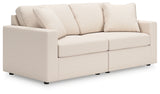 Modmax 3-Piece Sectional Sofa, 2-Piece Sectional Loveseat and Swivel Glider Recliner
