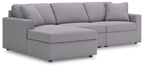 Furniture City Houma - Ashley Furniture - Modmax 3-Piece Sectional with Chaise - RAF 3-Piece Sectional with Chaise - 92104S17