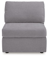 Modmax 6-Piece Sectional and Oversized Accent Ottoman