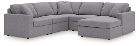 Furniture City Houma - Ashley Furniture - Modmax 5-Piece Sectional with Chaise - RAF 5-Piece Sectional with Chaise - 92104S68