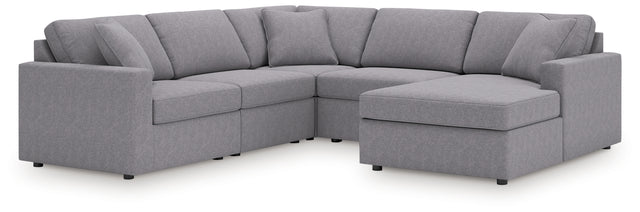 Furniture City Houma - Ashley Furniture - Modmax 5-Piece Sectional with Chaise - RAF 5-Piece Sectional with Chaise - 92104S68