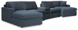 Furniture City Houma - Ashley Furniture - Modmax 5 Piece Sectional with Audio Console - RAF 5 Piece Sectional with Audio Console - 92121S70