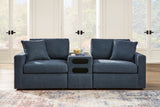 Furniture City Houma - Ashley Furniture - Modmax 3-Piece Sectional - RAF 3-Piece Sectional / Ink - 92121S13