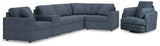 Furniture City Houma - Ashley Furniture - Modmax 6-Piece Sectional and Swivel Glider Recliner - 6-Piece Sectional and Swivel Glider Recliner - 92121U17