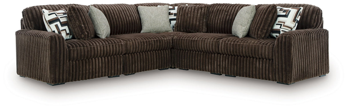 Midnight-Madness - Sectional - Chocolate