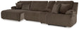 Furniture City Houma - Ashley Furniture - Top Tier 4-Piece Reclining Sectional with Chaise - 4-Piece Reclining Sectional with Chaise - 92705S12