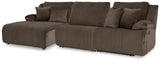 Furniture City Houma - Ashley Furniture - Top Tier 3-Piece Sofa Chaise Sectional - 3-Piece Sofa Chaise Sectional / Chocolate - 92705S11