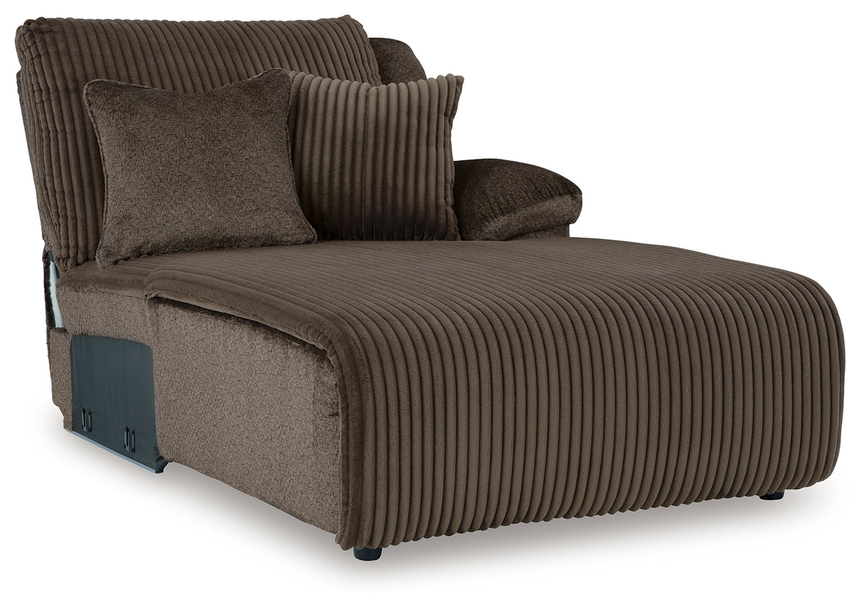 Top Tier 3-Piece Reclining Sofa Chaise Sectional