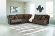Furniture City Houma - Ashley Furniture - Top Tier 5-Piece Reclining Sectional - 5-Piece Reclining Sectional - 92705S3