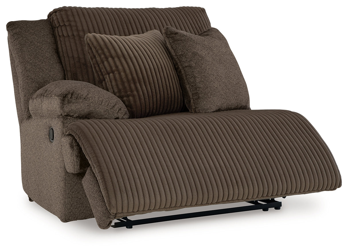 Top Tier 3-Piece Reclining Sofa Chaise Sectional