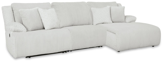 Furniture City Houma - Ashley Furniture - Top Tier 3-Piece Sectional Chofa - 3-Piece Sectional Chofa / Alloy - 92706S10