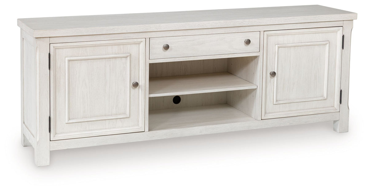 Robbinsdale - Extra Large TV Stand - Antique White