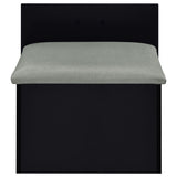 Danbury 3-drawer Makeup Vanity & Stool Set Black High Gloss