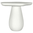 Furniture City Houma - Coaster - Perth 17-inch Side Table with Cloud-Shaped Top Off White - 930615