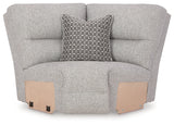 Acklen Place 6-Piece Power Reclining Sectional and Power Recliner