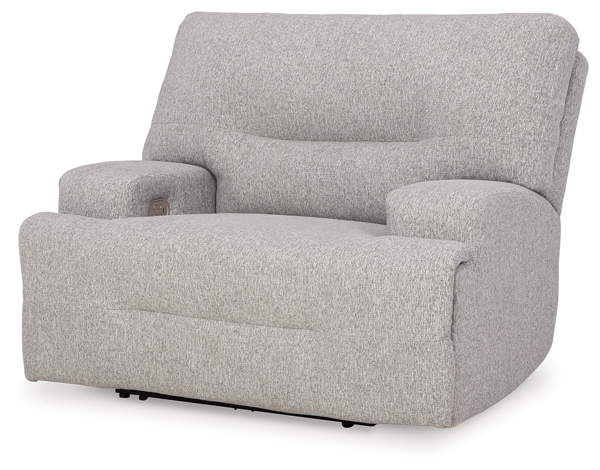 Acklen Place 6-Piece Power Reclining Sectional and Power Recliner