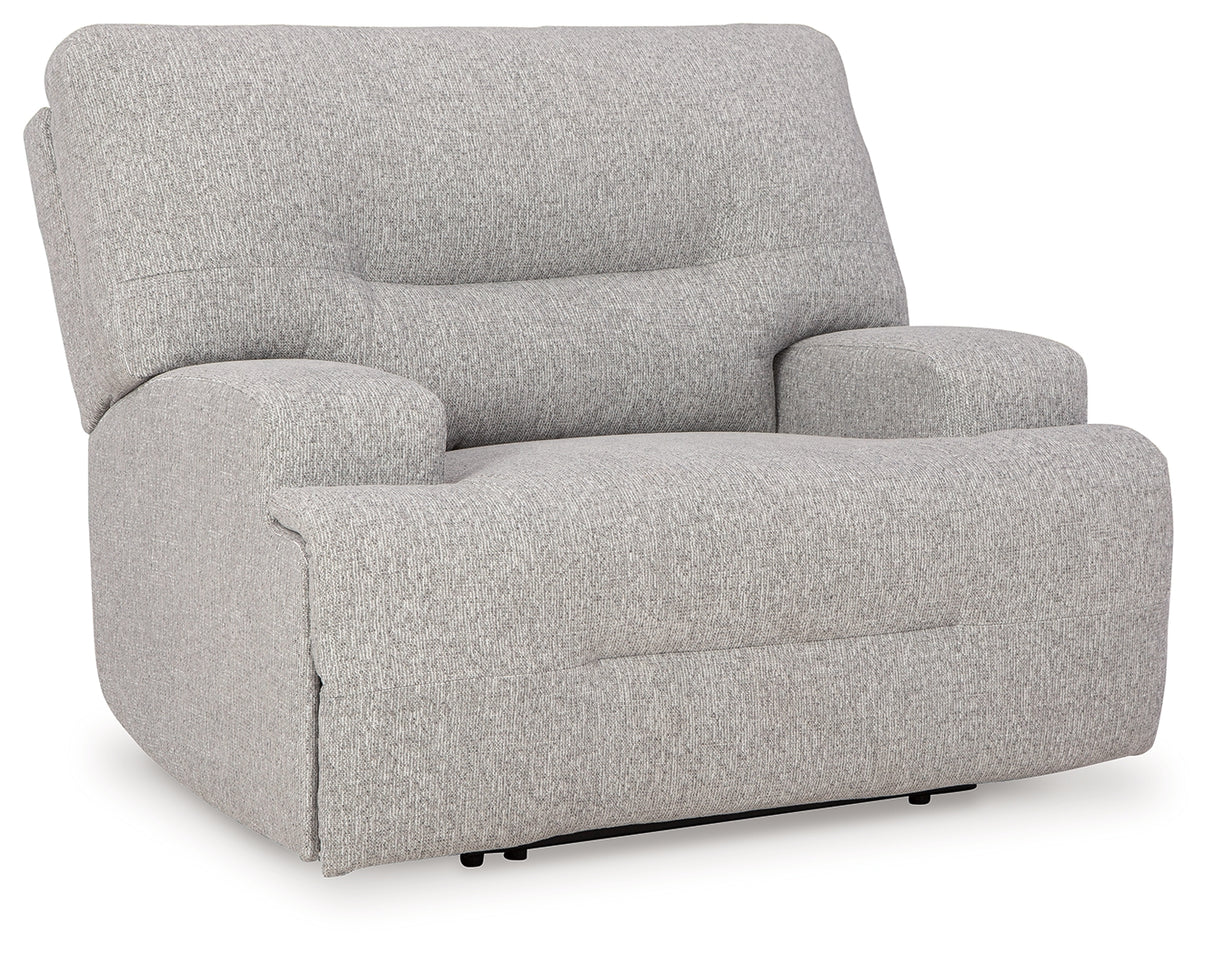 Acklen Place 6-Piece Power Reclining Sectional and Power Recliner