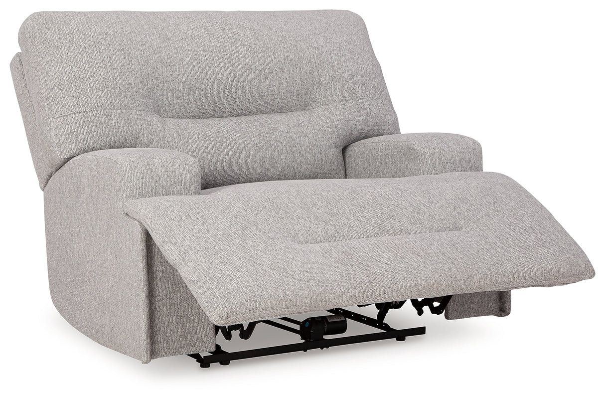 Acklen Place 6-Piece Power Reclining Sectional and Power Recliner