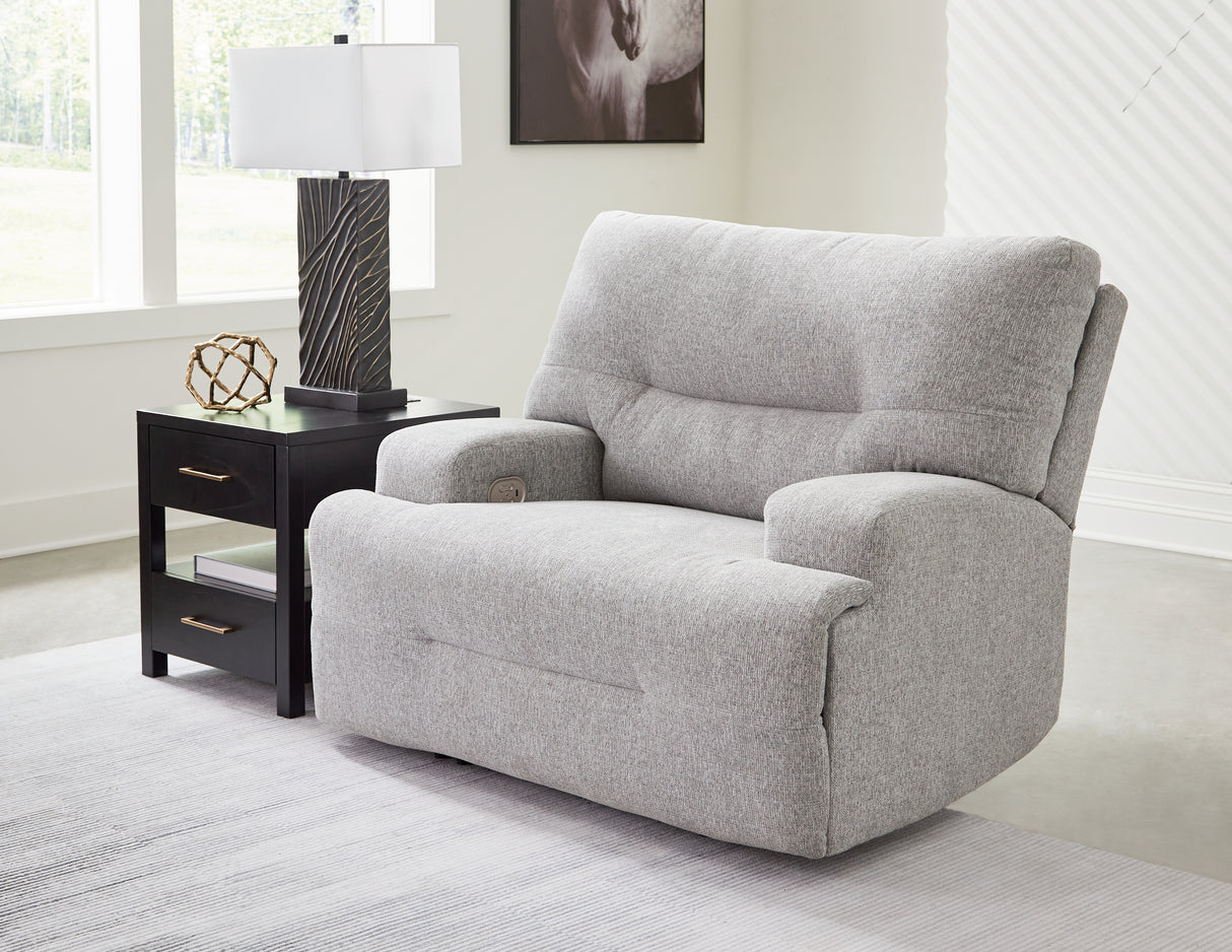 Acklen Place 6-Piece Power Reclining Sectional and Power Recliner