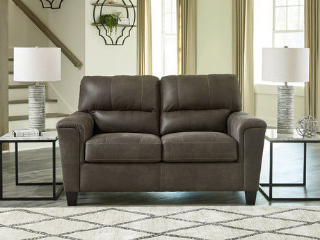 Furniture City Houma - Ashley Furniture - Navi Loveseat - Loveseat / Fossil - 9400435
