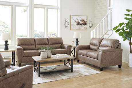 Furniture City Houma - Ashley Furniture - Navi Sofa, Loveseat and Recliner - Sofa, Loveseat and Recliner - 94004U2