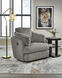 Furniture City Houma - Ashley Furniture - Tie-Breaker Living Room - Swivel Glider Recliner / Ivory - 9490261