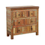 Furniture City Houma - Coaster - Harper 4-drawer Solid Reclaimed Wood Accent Cabinet Brown - 950366