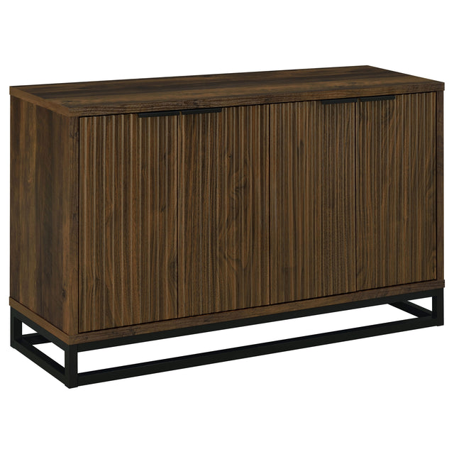 Furniture City Houma - Coaster - Ryatt 4-door Engineered Wood Accent Cabinet Dark Pine - 950393