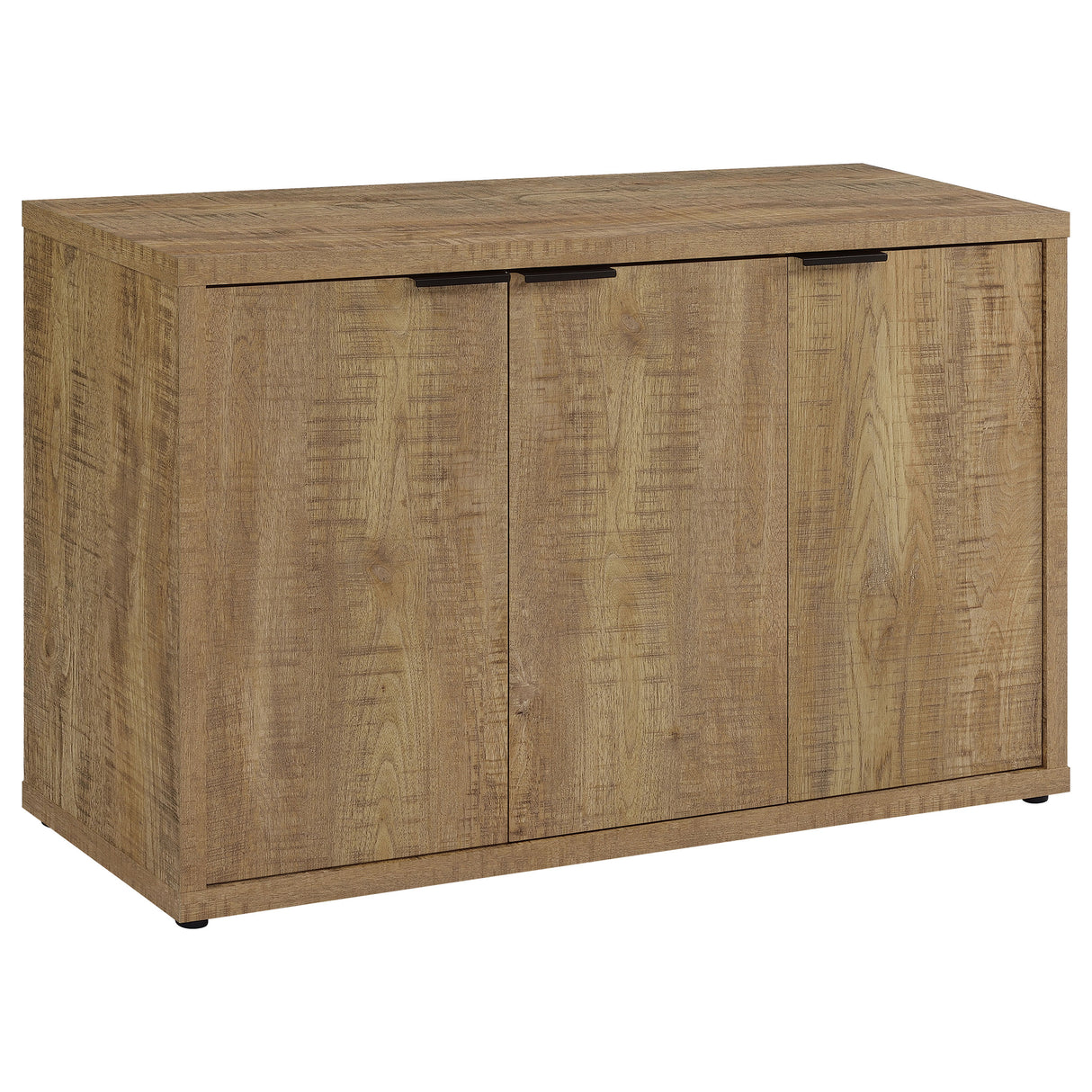 Furniture City Houma - Coaster - Pepita 3-door Engineered Wood Accent Cabinet Mango Brown - 950395