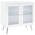 Furniture City Houma - Coaster - Nieta 2-door Engineered Wood Accent Cabinet White High Gloss - 950396