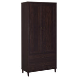 Furniture City Houma - Coaster - Wadeline 2-door Tall Accent Storage Cabinet Rustic Tobacco - 950724
